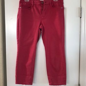 J.Jill denim crop pant